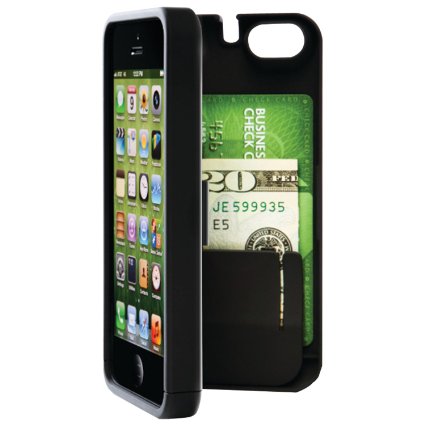 EYN (Everything You Need) Smartphone Case for iPhone 5/5s - Black (eynblack5)