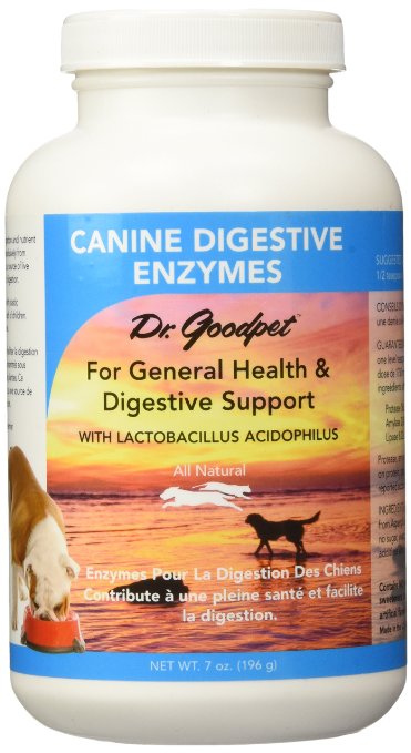 Dr Goodpet - Canine Formula Digestive Enzymes - 7 oz