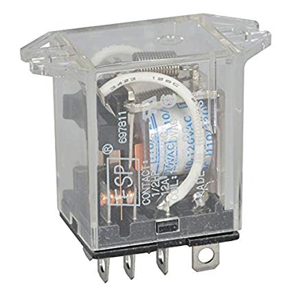 Omron LY2-UA-006244 Relay, DPDT, General Purpose (Pack of 2)