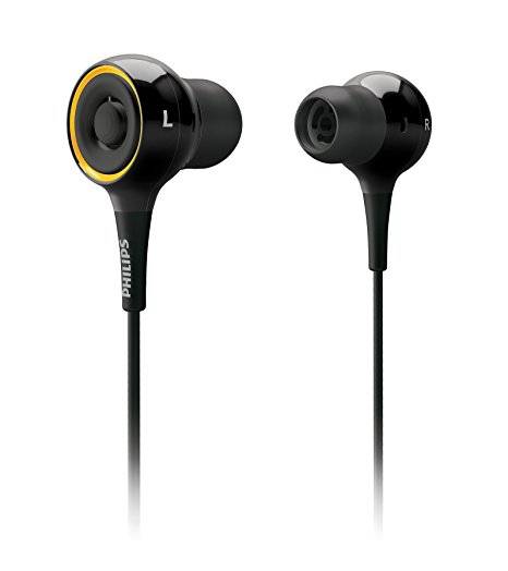 Philips SHE6000/28 In-Ear Surround Sound Headphones (Black) (Discontinued by Manufacturer)