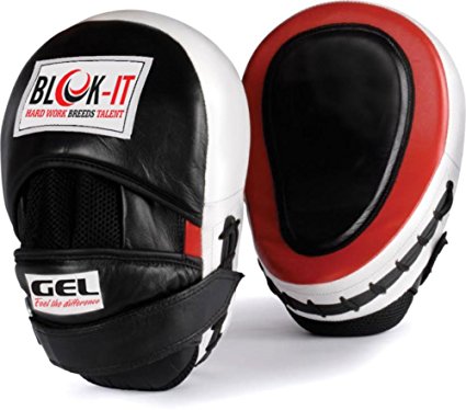 Focus Pads by Blok-IT – Train to Hit Harder, Faster, and More Accurately with These Ultra Absorbent and Perfectly Fitting Gel Focus Mitts –For Any Type Of Martial Arts Training!