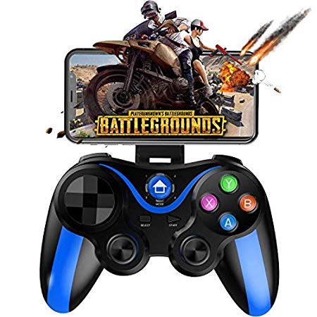 Mobile Gamepad Controller, Megadream Key Mapping Gaming Joysticks Trigger for PUBG/Rules of Survival & More Shooting Fighting Racing Game, for 4-6 inch Android iOS Phone - Direct Play
