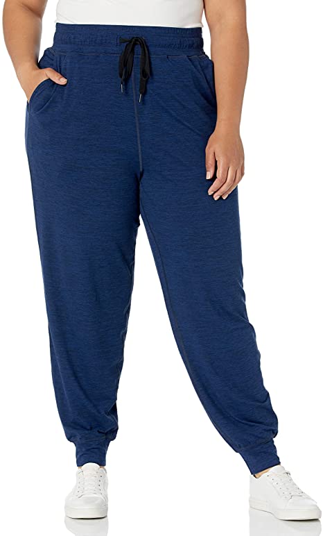 Amazon Essentials Women's Plus Size Brushed Tech Stretch Jogger Pant