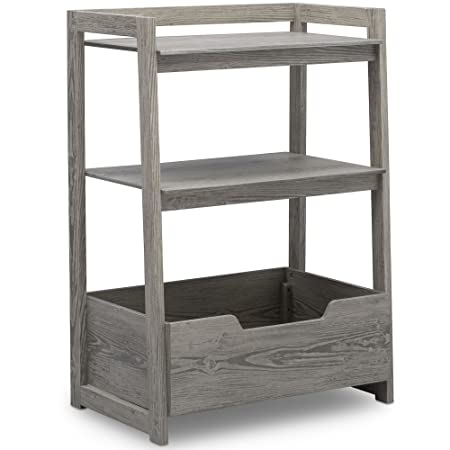 Delta Children Small Ladder Shelf, Crafted Limestone