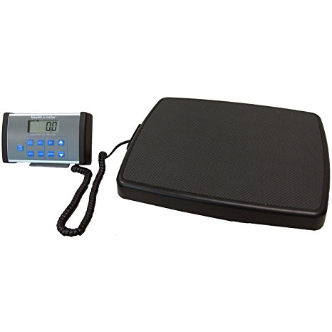 Health o meter® Professional 498KL Remote Display Digital Medical Scale, 500 lb / 220 kg Capacity, Calculates BMI