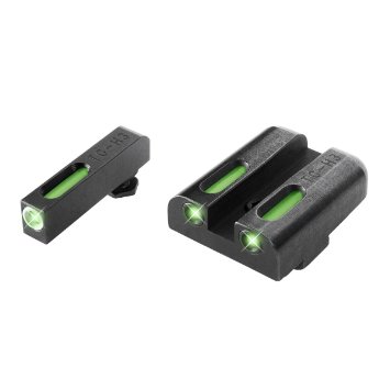 TRUGLO TG13GL2A Brite-Site TFX Handgun Sight for Glock High Set, Black