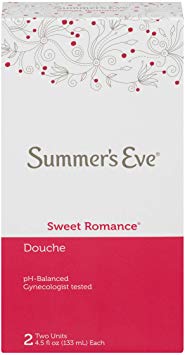 Summer's Eve Douche | Sweet Romance | 4-4.5 Fluid Ounces Each | pH Balanced & Gynecologist Tested