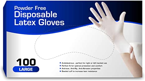 Disposable Powder Free Latex Gloves