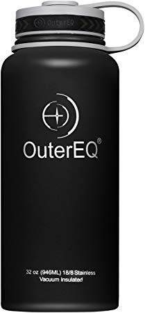 OuterEQ 32 oz Vacuum Insulated Stainless Steel Water Bottle