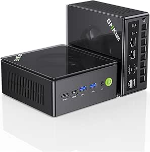 GMKtec Gaming PC, K11 AMD Ryzen 9 8945HS(8C/16T, Up to 5.2GHz) Windows 11 Pro, 32GB DDR5 RAM 1TB Mini PC Desktop Computer, Oculink, Dual NIC 2.5GbE LAN, HDMI/DisplayPort/USB4*2