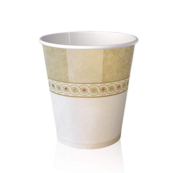 Dixie Wax Treated Cold Paper Cups, 5oz, 100 Count, Great Disposable Cups, Party Cups, Ideal for Cough Syrups, Honey, Jellies, Soda Soft Drinks, Art & Crafts, Professional Dental Drinking Cups
