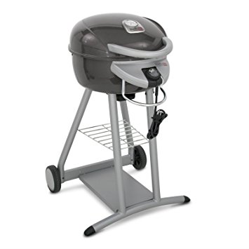 Char-Broil TRU-Infrared Patio Bistro Electric Grill, Chocolate Graphite