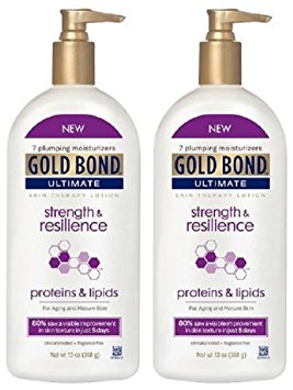 Gold Bond Ultimate Skin Therapy Lotion, Strength & Resilience 13 oz Pack of 2