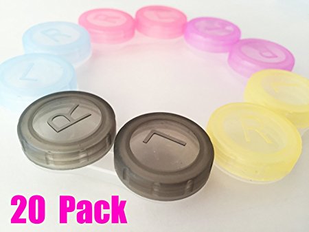 Magik Colourful Contact Lens Box Holder Container Case Soak Storage Eyecare Kit Gyl564 (20)