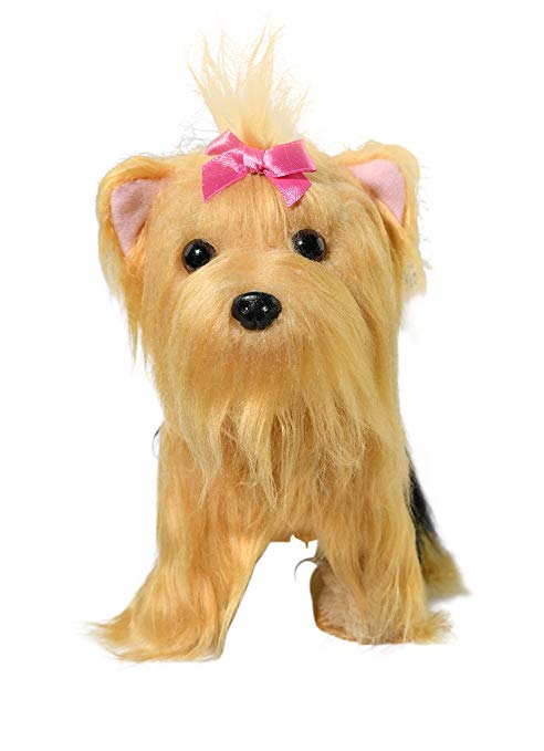 Home-X Yorkie Terrier, Electric Dog Toys, Interactive Pets, Stuffed Animals