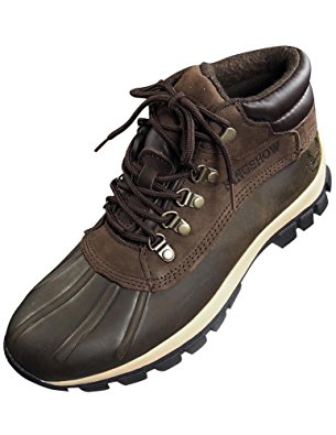 DREAM PAIRS M-M0705 Water Proof Men Rubber Sole Winter Snow Boots,Brown,10 D(M) US