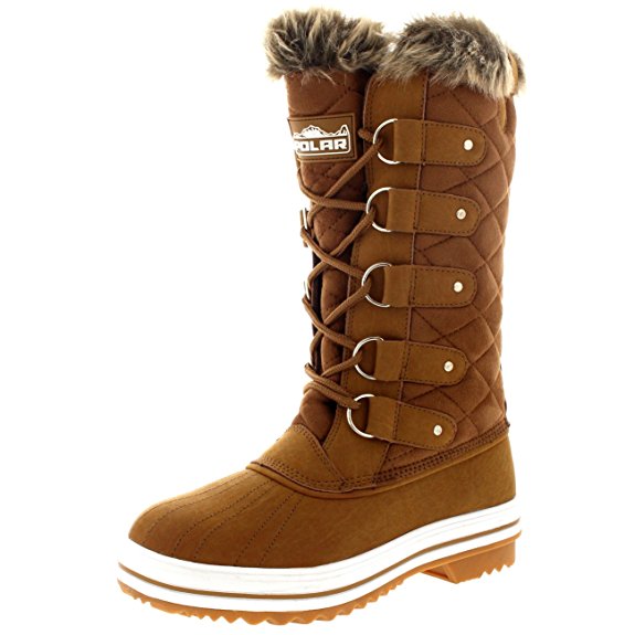 Polar Women's Nylon Tall Winter Snow Boot