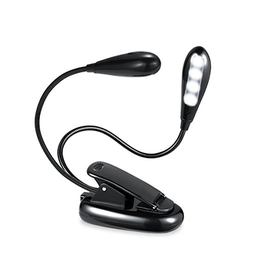 TAIR USB Reading Lamp LED Light With Portable Flexible Gooseneck Clip
