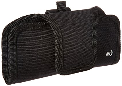 Nite Ize Fits All Holster Horizontal XL - Durable and Secure Cell Phone Holster - Black