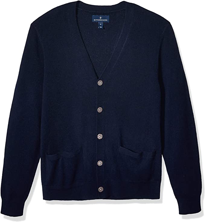 Buttoned Down Men's Cashmere Cardigan Sweater