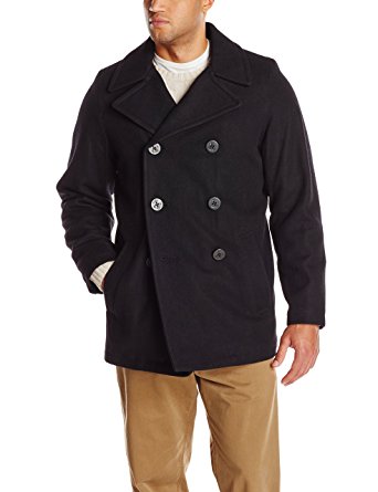 Tommy Hilfiger Men's Big/Tall Classic Peacoat