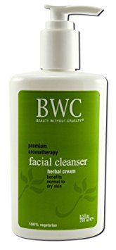 Beauty Without Cruelty Herbal Cream Facial Cleanser, 8.5 Ounces
