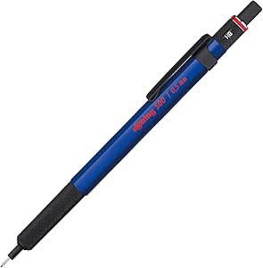 Rotring 500 Mechanical Pencil, Blue Barrel, 0.5mm