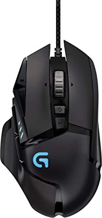 Logitech G502 Proteus Spectrum 12000DPI Right-Hand RF Wireless RGB Tunable Gaming Mouse