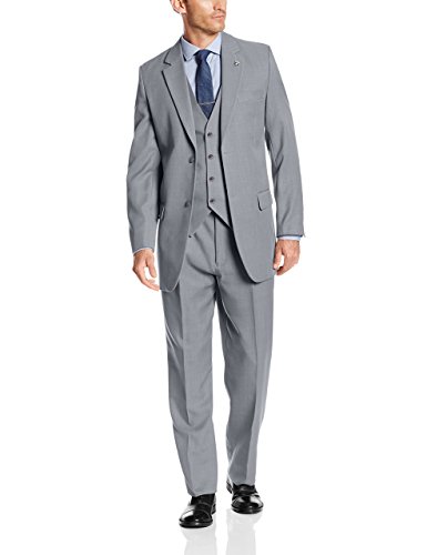 Stacy Adams Men's Suny Vested 3 Piece Suit