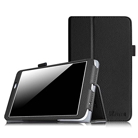 Fintie LG G PAD 8.3 Folio Case - Premium PU Leather Cover with Auto Sleep/Wake Feature for Model V500/V510 (Wifi Version) & VK810 (Verizon 4G LTE) - Black