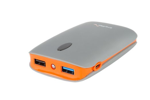 EnerPlex Jumpr Prime 7800 Power Bank for Smartphones, MP3 Players and Other Mobile Devices (JU1001GY)