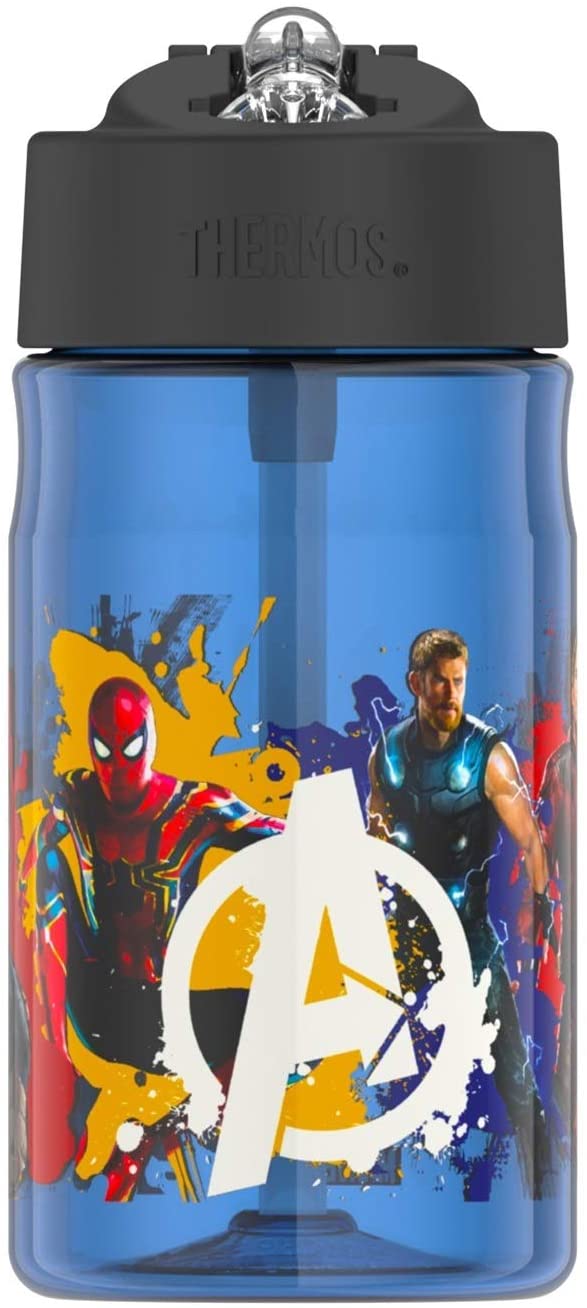 Thermos 12 Ounce Tritan Hydration Bottle (Avengers/Splatter) (Avengers/Splatter)