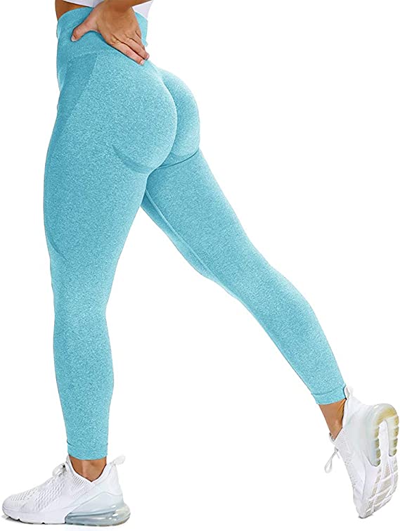 Bodybay Women High Waist Seamless Leggings Butt Lift Anti Cellulite Leggings for Workout