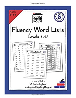 Fluency Word Lists: An Orton-Gilligham Reading Resource for Dyslexia