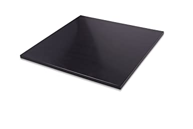 HDPE (High Density Polyethylene) Plastic Sheet 3/4" x 8" x 12” Black Color