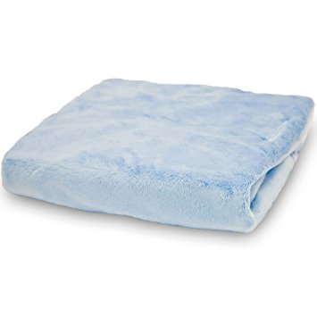 Rumble Tuff  Silky Minky Changing Pad Cover, Blue,Compact