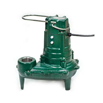 Zoeller 267-0002 Model N267 Waste-Mate Non-Automatic Cast Iron Single Phase Submersible Sewage/Effluent Pump