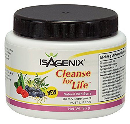 Isagenix Cleanse for Life Powder(Natural rich berry) 96 g/(3.4 oz)
