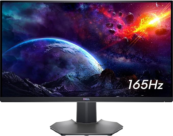 Dell S2721DGF 27 27" 1440p QHD 165Hz 1ms LCD Gaming Monitor, Black - 2560 x 1440 Resolution, DisplayHDR 400, NVIDIA G-SYNC, AMD FreeSync Premium Pro, HDMI, DisplayPort, USB 3.0