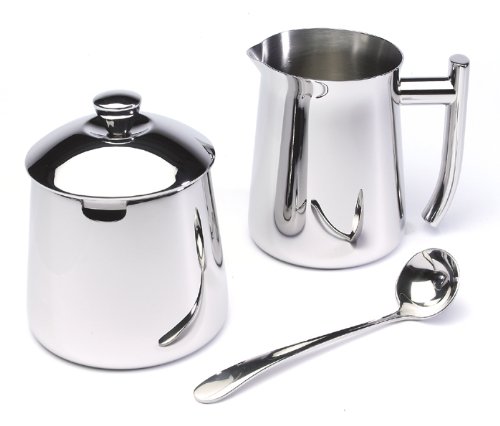 Frieling USA 18/10 Stainless Steel Creamer and Sugar Bowl Set