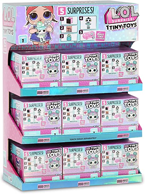 L.O.L. Surprise! Tiny Toys Full Series 1 –18 Pack Build a Tiny Glamper