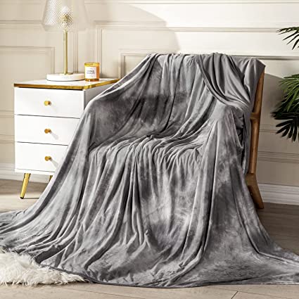 TOPCEE Cooling Blanket for Night Sweats Decorative Tie Dye, Absorbs Heat to Keep Cool on Warm Nights, Q-Max 0.5 Cooling Blankets for Hot Sleepers, Ultra-Cool Lightweight Sofa Throw Blanket (50"x70")