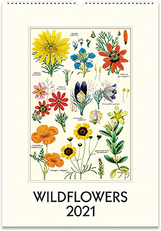 2021 Wildflowers Wall Calendar