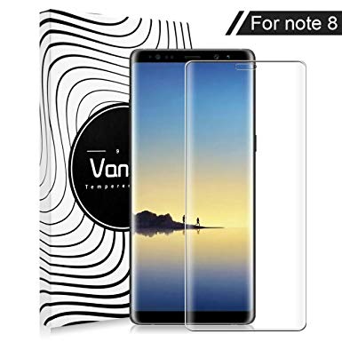 Samsung Galaxy Note 8 Screen Protector,AOFU Tempered Glass 3D Touch Compatible,9H Hardness,Bubble Free (2 Pack)