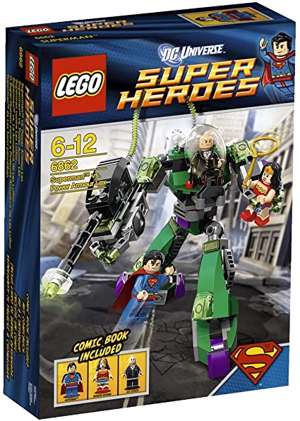 LEGO Super Heroes Superman Vs Power Armor Lex 6862 (Discontinued by manufacturer)