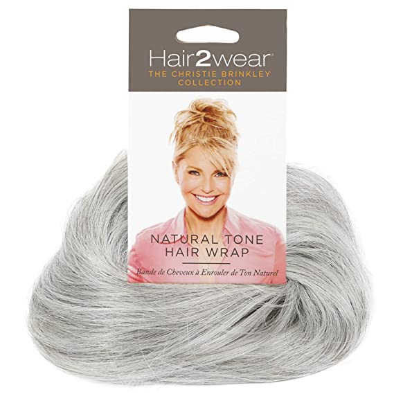 Hair2wear Natural Hair Wrap Light Grey Light Grey