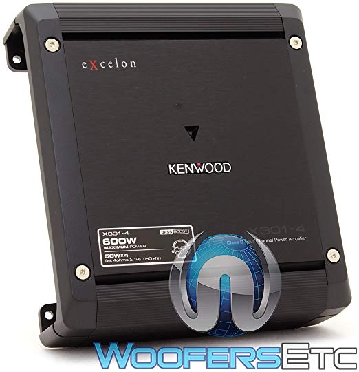 Kenwood Excelon X301-4 4-Channel Car Amplifier