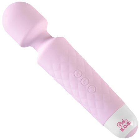 Silicone Vibrator Massager Body Wand - High Quality Adult Product Vibration Toy - 30 Day No-Risk Money-Back Guarantee