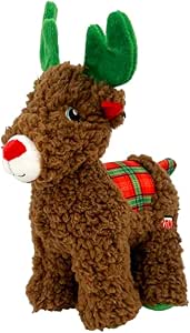 KONG Holiday Sherps Reindeer Plush Soft Indoor Dog Toy