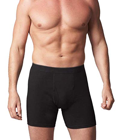 Incontinence Boxer Briefs with 6 Ply Absorbent Waterproof Panel - Kleinert's